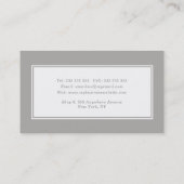 Handgetekende loggers bloggers publiciteit afsprakenkaartje (Achterkant)