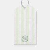 Handgetekende Margarita Limoen Vrijgezellenfeest F Cadeaulabel (Achterkant)