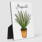 Handgetekende marginata fotoplaat (Zijkant)