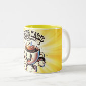 Handgetekende moderne kalligrafie Quote Mok (Voorkant rechts)