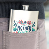 Handgetekende Moeder Aarde Dag Design-23184 Flacon (Voorbeeld)