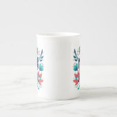 Handgetekende Moeder Aarde Dag Design-23184 Porselein Kop (Voorkant)