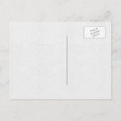 Handgetekende nautische save the date anchor brief aankondigingskaart (Achterkant)