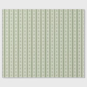 Handgetekende olijftakken Wrapping Paper Roll Cadeaupapier (Vlak)