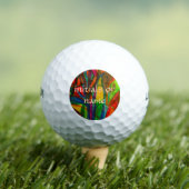 Handgetekende originele illustratie. golfballen (Insitu Shirt)