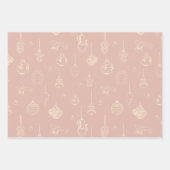  handgetekende Ornamenten Inpakpapier Vel (Voorkant 3)