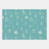  handgetekende Ornamenten Inpakpapier Vel (Voorkant 2)