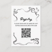 Handgetekende parels & Prosecco Vrijgezellenfeest Informatiekaartje (Achterkant)