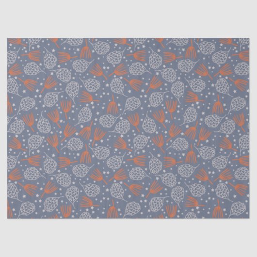 Handgetekende pijnkegels en -blokken tissuepapier (Voorkant)