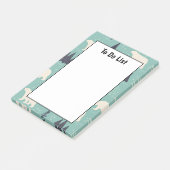 Handgetekende Polaire Beren Evergreen bomen om lij Post-it® Notes (Schuin)