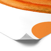 Handgetekende pompoenen: waterverf Halloween patro Poster (Hoek)