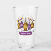 handgetekende ramadan-kareem- T-Shirt Sleutelhange Glas (Achterkant)