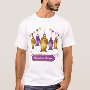 handgetekende ramadan kareem T-shirt sleutelhanger