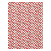 Handgetekende rode aardbei patroon tafelkleed (Voorkant)