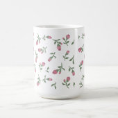 Handgetekende Rosebud Floral Mok (Center)