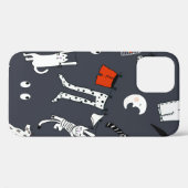 Handgetekende schattige cartoon naadloze afbeeldin Case-Mate iPhone case (Achterkant (horizontaal))