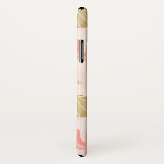 handgetekende schattige roze cactus Case-Mate iPhone case (Achterkant / rechts)