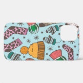 Handgetekende schets van doedelen naadloos patroon Case-Mate iPhone case (Achterkant (horizontaal))