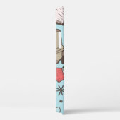 Handgetekende schets van doedelen naadloos patroon Case-Mate iPhone case (Achterkant / Rechts)