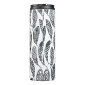 Handgetekende stamveren, patroon. thermosbeker (Achterkant)