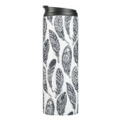 Handgetekende stamveren, patroon. thermosbeker (Geroteerd rechts)