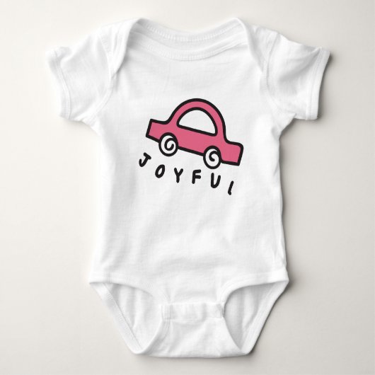 Handgetekende strandbal romper (Voorkant)