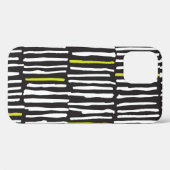 Handgetekende strepen: patroon. Case-Mate iPhone case (Achterkant (horizontaal))