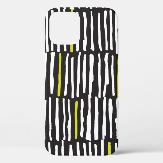 Handgetekende strepen: patroon. Case-Mate iPhone case (Achterkant)