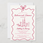 Handgetekende tekening Oefenavond bruiloft    Kaart (Voorkant)