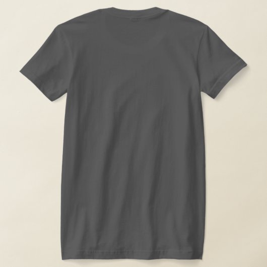 Handgetekende tekst 'Jezus houdt van je' Dames T-shirt (Laag Achter)