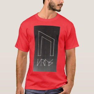 Handgetekende Uruz Sterke Rune T-shirt