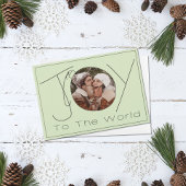 Handgetekende Vrolijk Kerstfeest Minimalistische 2 Feestdagenkaart