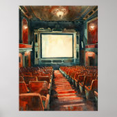  handgetekende Waterverf Mandala Poster (Voorkant)