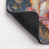 Handgetekende waterverf Seamless Floral Pattern Muismat (Hoek)