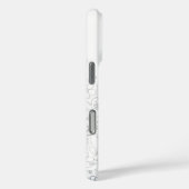 Handgetekende Wildflowers Zwart-wit Case-Mate iPhone Case (Achterkant / Rechts)