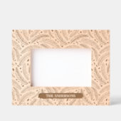 Handgetekende Winter Christmas Pine Tree Custom Gegraveerde Lijstjes (Voorkant)