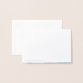 Handgetekende wintersneeuwvlokken | Christmas Folie Kaarten (Met envelop)