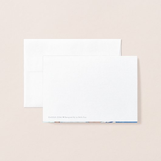 Handgetekende wintersneeuwvlokken | Christmas Folie Kaarten (Met envelop)