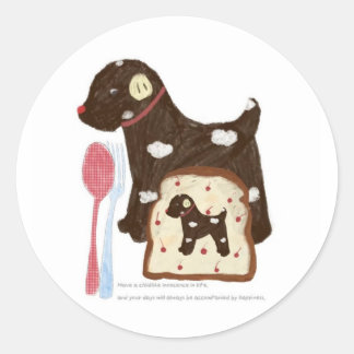 Handgetekende zegen Stickers