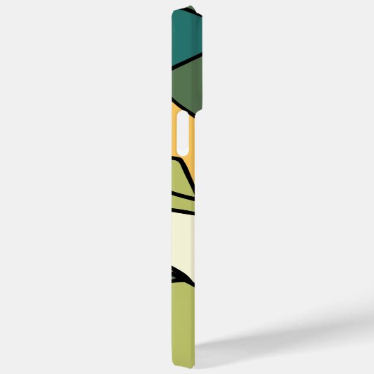 Handgetrokken abstract ontwerp Case-Mate iPhone case (Achterkant / Rechts)