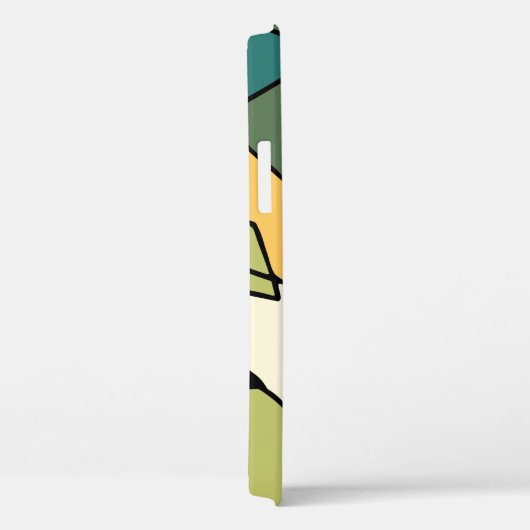 Handgetrokken abstract ontwerp Case-Mate iPhone case (Achterkant / Rechts)