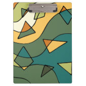 Handgetrokken abstract ontwerp klembord (Voorkant)