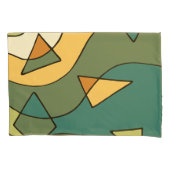 Handgetrokken abstract  ontwerp kussensloop (Voorkant)