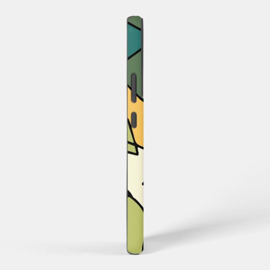 Handgetrokken abstract ontwerp samsung galaxy hoesje (Rechterkant)