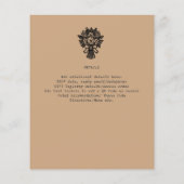 Handgetrokken bruiloft Cartoon bruid bruidegom Ter (Achterkant)