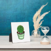 Handgetrokken Cactus Succulent Fotoplaat (Insitu)