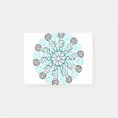 Handgetrokken microfoon post-it® notes (Voorkant)