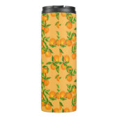 Handgetrokken naadloos achtergrondpatroon geïnspir thermosbeker (Achterkant)