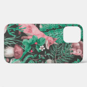 Handgetrokken naadloos patroon met waterverf bos Case-Mate iPhone case (Achterkant (horizontaal))