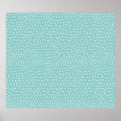 Handgetrokken patroon poster (Voorkant)
